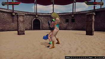 Twiggy vs gabbie nf3d female mma battle combat ring