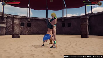 Twiggy vs gabbie nf3d female mma battle combat ring