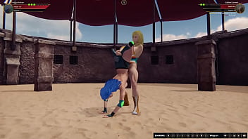 Twiggy vs gabbie nf3d female mma battle combat ring