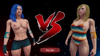 Twiggy vs gabbie nf3d female mma battle combat ring Twiggy vs gabbie nf3d female mma battle combat ring