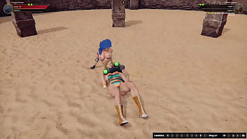 Twiggy vs gabbie nf3d female mma battle combat ring