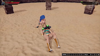 Twiggy vs gabbie nf3d female mma battle combat ring