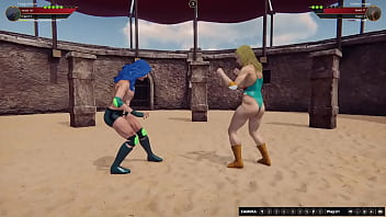 Twiggy vs gabbie nf3d female mma battle combat ring