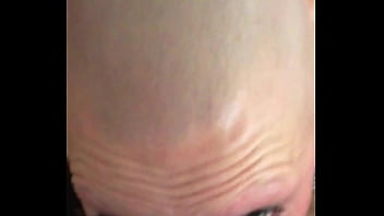 Cock starved i drop to my knees for his sloppy blowjob and cumshot straight in my eyes