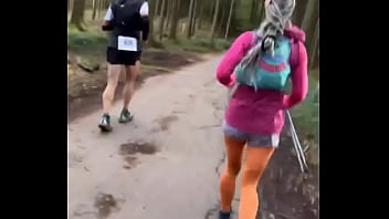 Running a trail race#tattoogirl #inkedup #inkedgirl #tattoomodel #tattoorunner #running #trailrunning