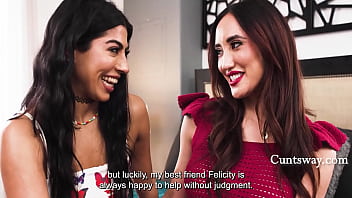 Lesbians with a fetish for wrecking beautiful faces messy chloe amour jasmine sherni