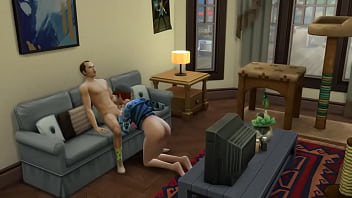 Странная любительница кошек затащила усатого друга на палку чая thumbnail