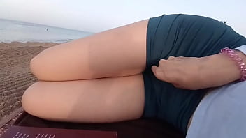 Una lycra apretada también es una buena opción para estar en la playa ¿que piensas #playa #exhibi