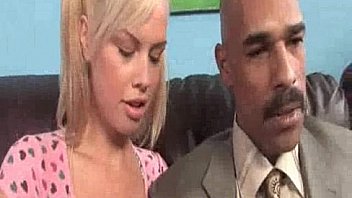 Racist step dad watch daughter suck bbc