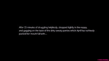 Bra & panties match loser gets diapered