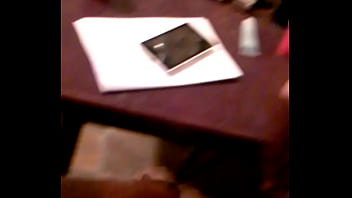 Magical blow from a beautiful jeannie