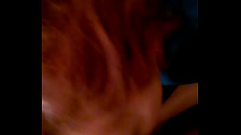 Magical blow from a beautiful jeannie