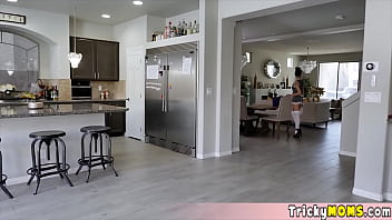 The cleaning lady offering special service today