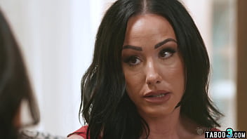 Naughty stepdaughter lures her stepmother into taboo sex