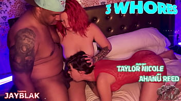 3 whores in a hotel room