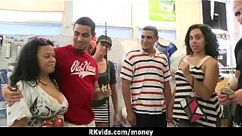 Sexy wild chick gets paid to fuck 14