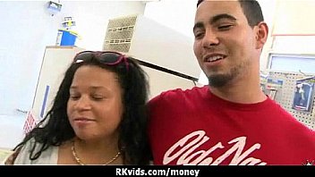 Sexy wild chick gets paid to fuck 14