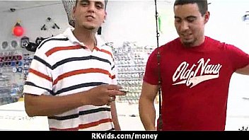 Sexy wild chick gets paid to fuck 14