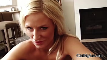 Casting big tit milf in bikini and she does a great job