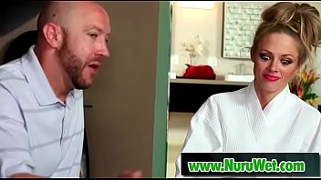 Nuru massage hot masseuse gives big pleasure 08
