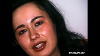 Brunette justine gets laid in a orgy during her first scene