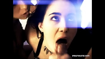 Brunette justine gets laid in a orgy during her first scene