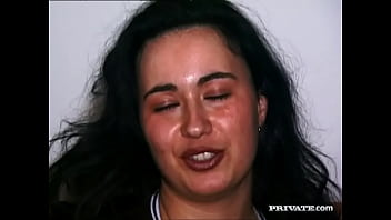 Brunette justine gets laid in a orgy during her first scene