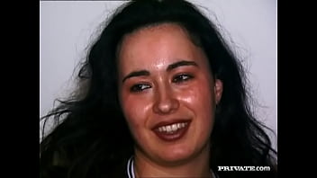 Brunette justine gets laid in a orgy during her first scene