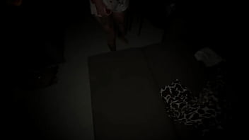 аналв темноте с мокрой дырочкой