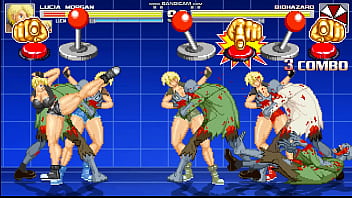 Mugen busty fighting girls fighting hungry zombies