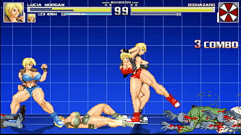 Mugen busty fighting girls fighting hungry zombies