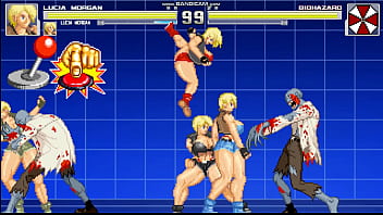 Mugen busty fighting girls fighting hungry zombies