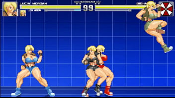 Mugen busty fighting girls fighting hungry zombies