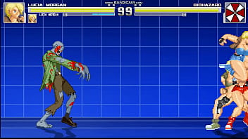 Mugen busty fighting girls fighting hungry zombies