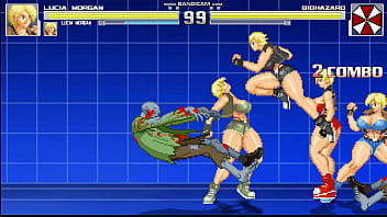 Mugen busty fighting girls fighting hungry zombies