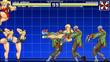 Mugen busty fighting girls fighting hungry zombies