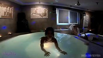 Whirlpool fun in a spa