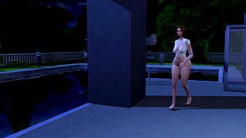 Stepmom and son masturbate for each other