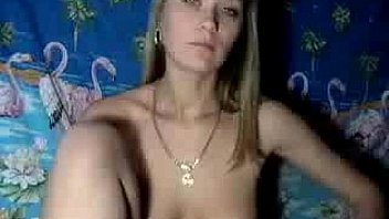 Hot amateur blond fingerfucking