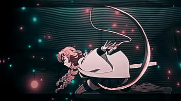 Mitsuri sexy with big boobs and sweaty feet