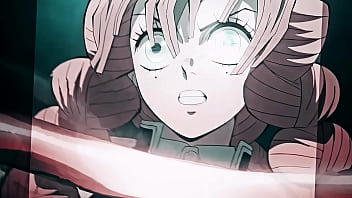 Mitsuri sexy with big boobs and sweaty feet