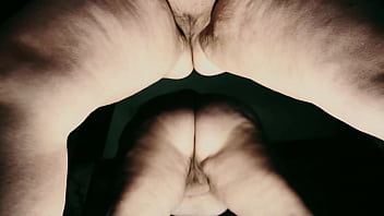 Dildo mirror fucking and squirting