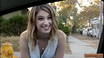 Tight teen kristen scott hitchhikes and banged at home