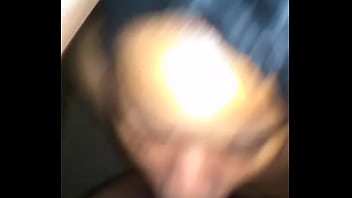 Me gagging this thick red bone