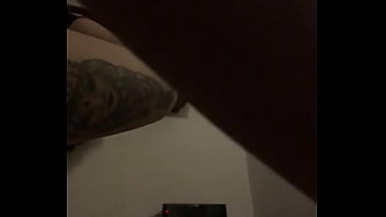 Facefucks then sucks his big white cock