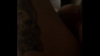 Facefucks then sucks his big white cock