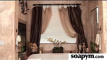 A very hot soapy handjob 6