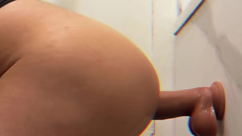 Sissy trans playing with her pussy