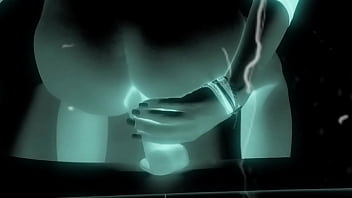 Sissy trans playing with her pussy