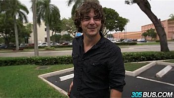 Lily love's amazing tits on the 305bus 2